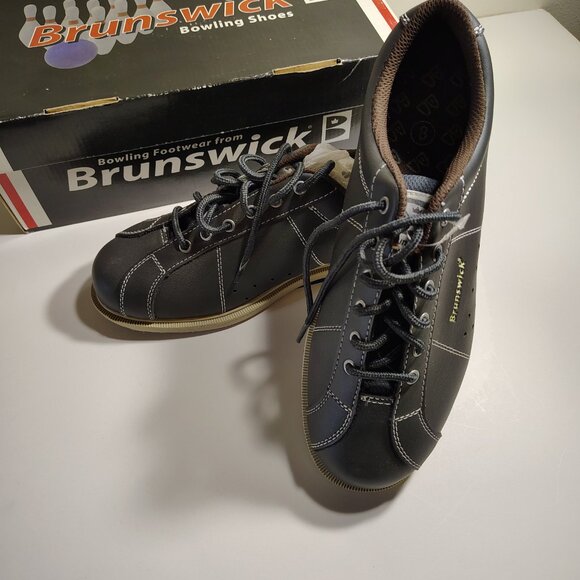 Brunswick Men's Striker Bowling Shoes Charcoal Gray Cushioned Size 8 - Picture 3 of 13